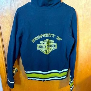 Harley Davidson zip up hoodie